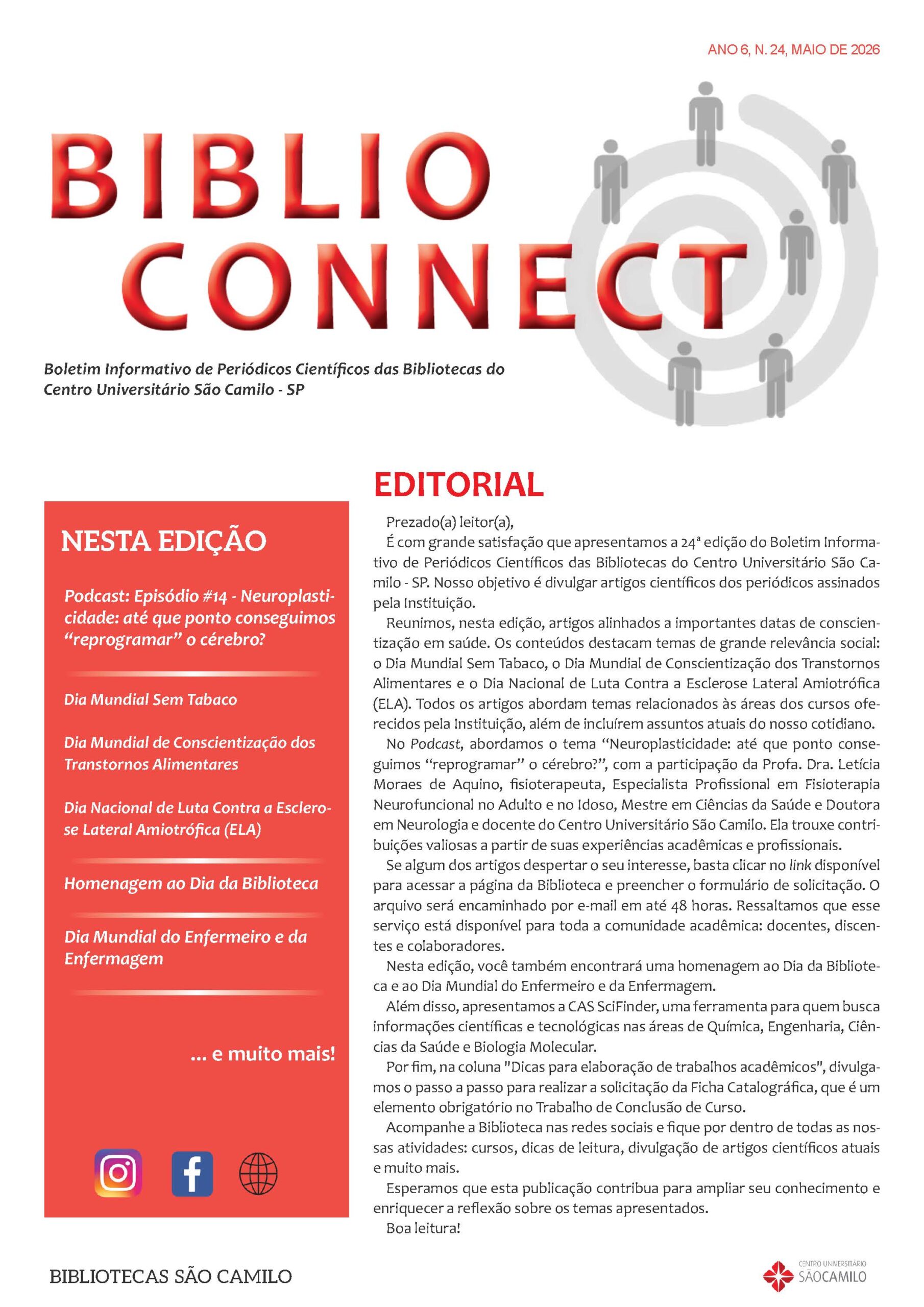 Capa "Biblio Connect maio 2026"
