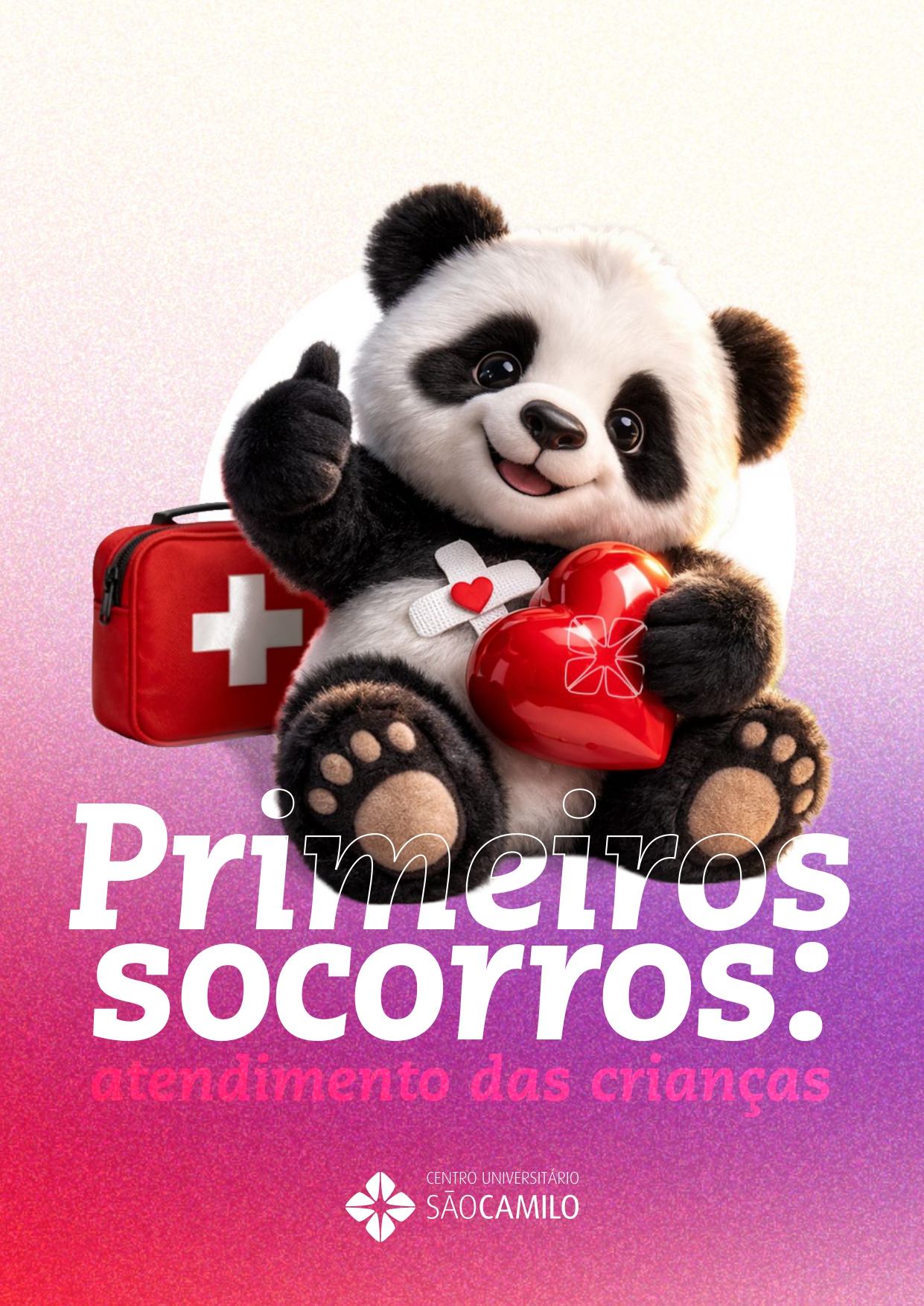 Capa do e-book "Primeiros socorros: atendimento das crianças"