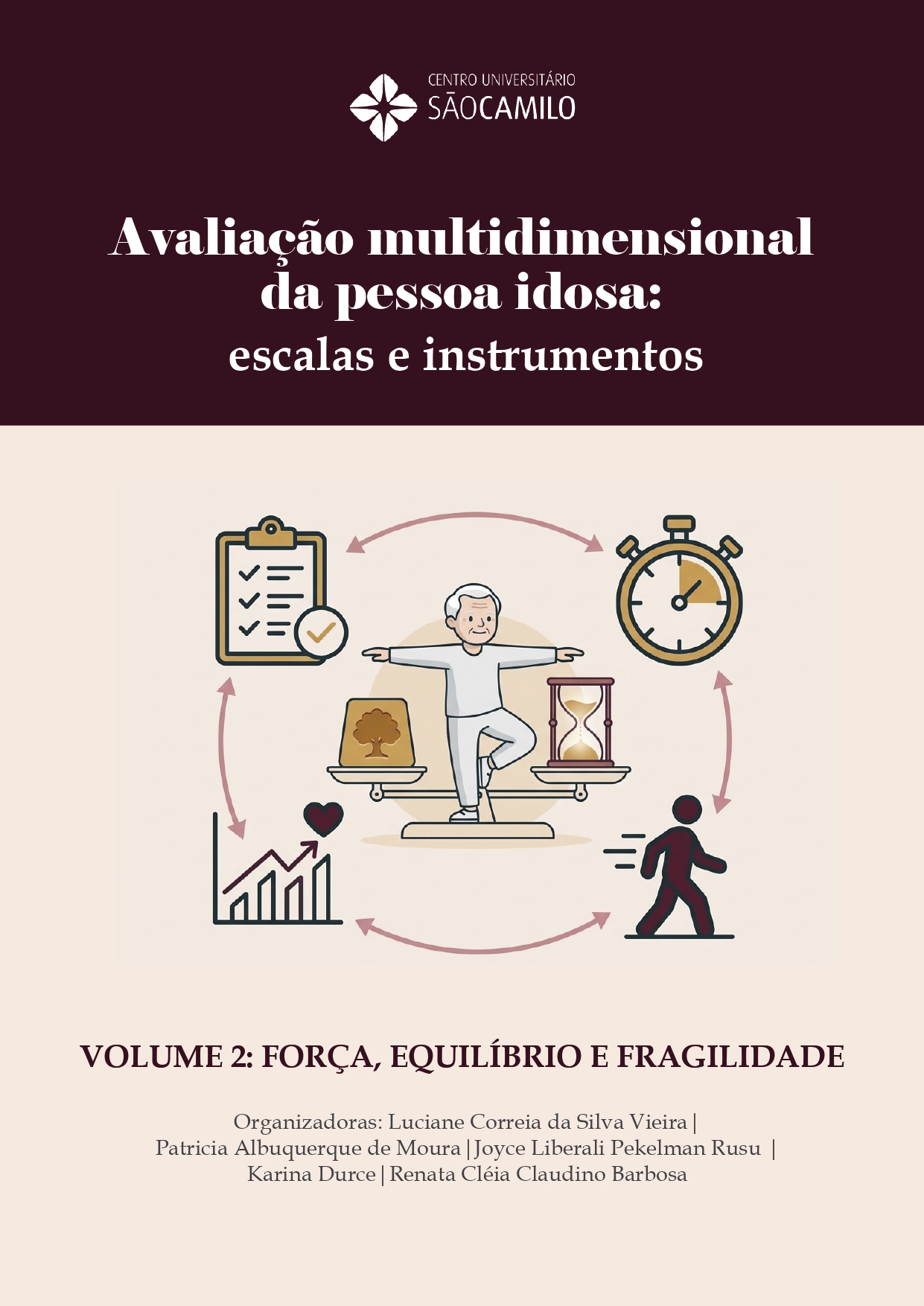 Capa do e-book "Avaliação multidimensional da pessoa idosa: escalas e instrumentos – Vol. 2"