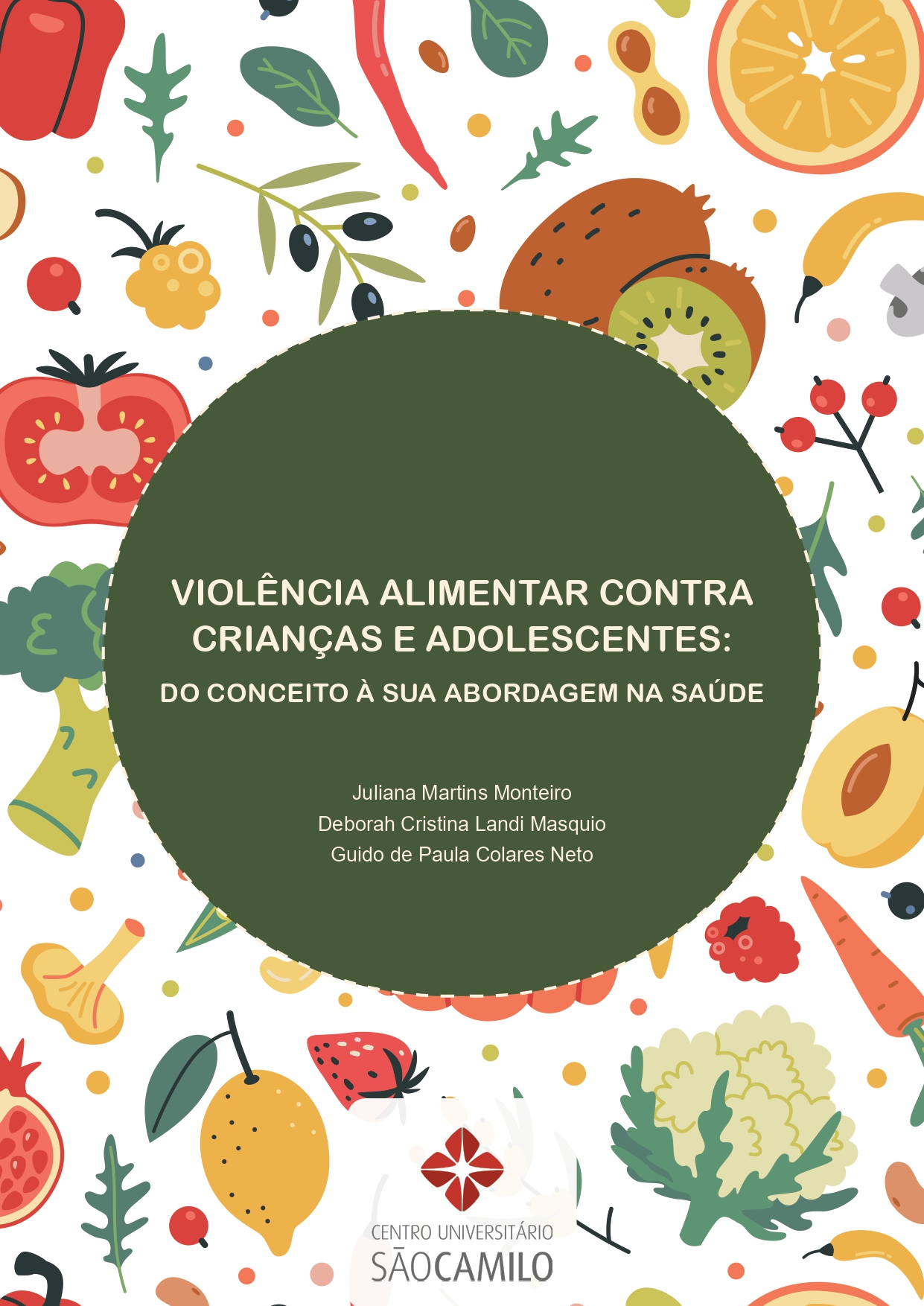 Capa do e-book "Violência alimentar contra crianças e adolescentes: do conceito à sua abordagem na saúde"
